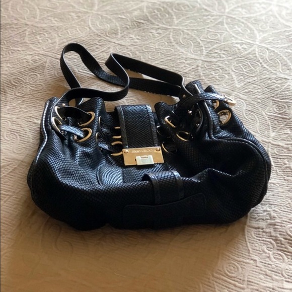 jimmy choo purse black
